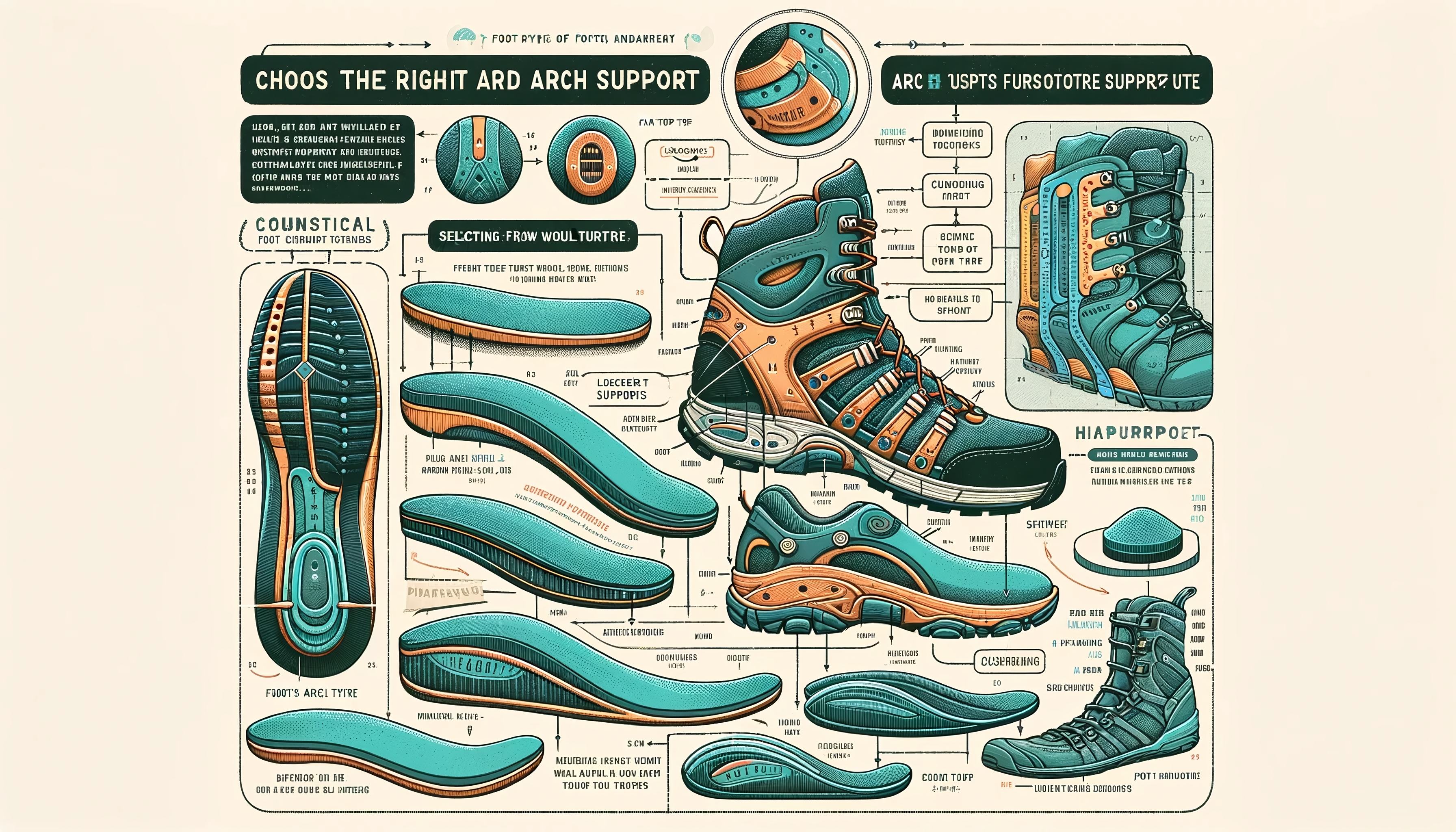 How to Choose the Correct Arch Supports for Hiking Boots