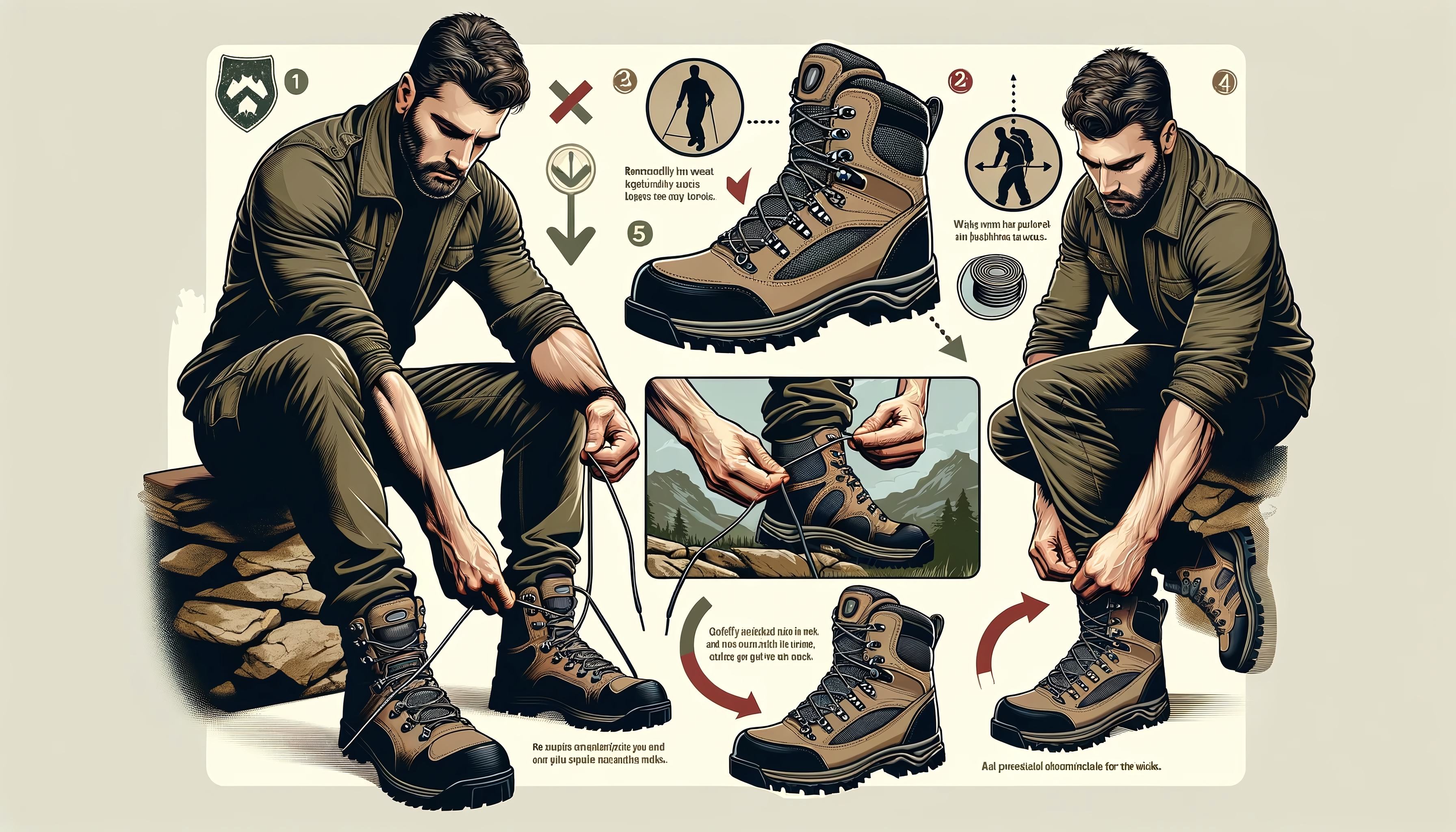 How to Tie Hiking Boots: Ensuring Safety and Comfort on the Trails